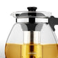 Premium Glass Teapot with Removable Steel Infuser Filter